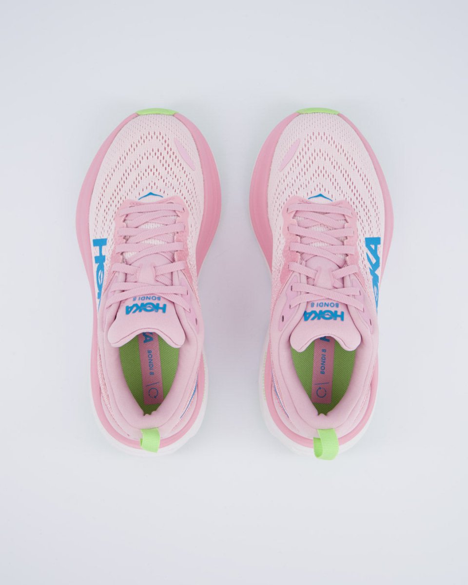 Hoka Bondi 8 Rosa Mujer Zapatillas