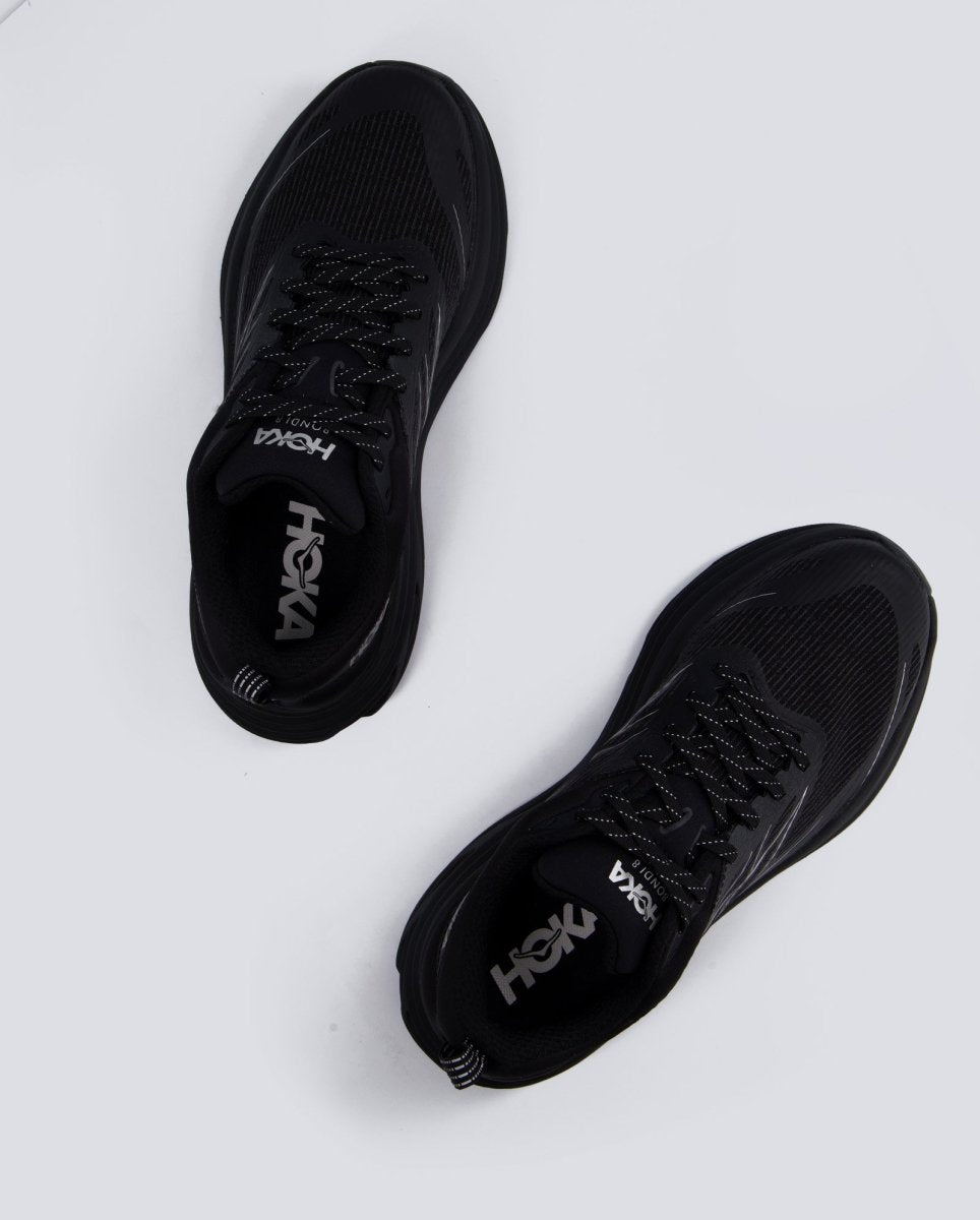 Hoka Bondi 8 TS Caged Negro Hombre 1155391-BKS Zapatillas