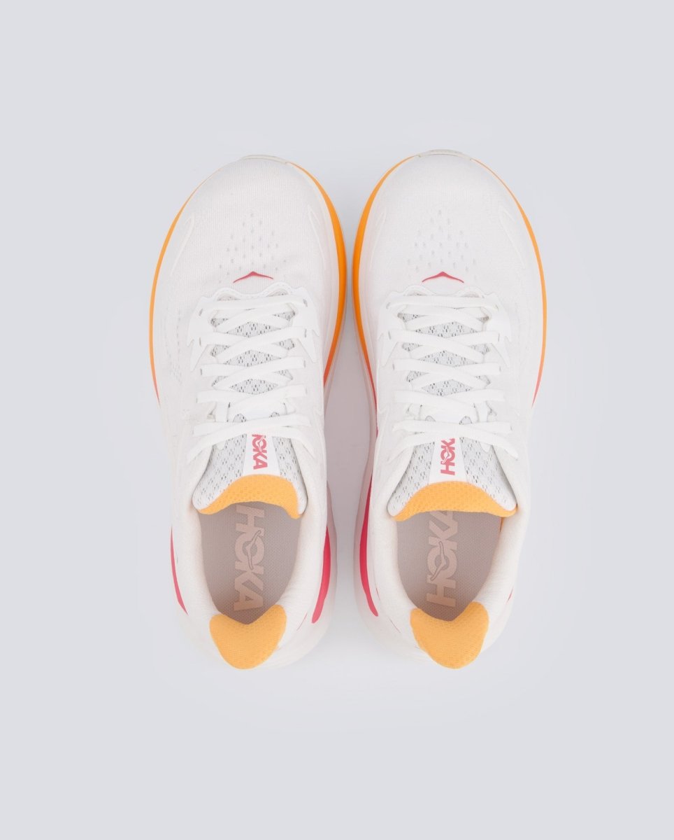 Hoka Clifton 10 Blanco Y Amarillo Mujer 7473321 zapatillas