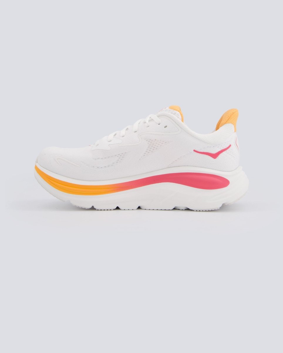 Hoka Clifton 10 Blanco Y Amarillo Mujer 7473321 zapatillas