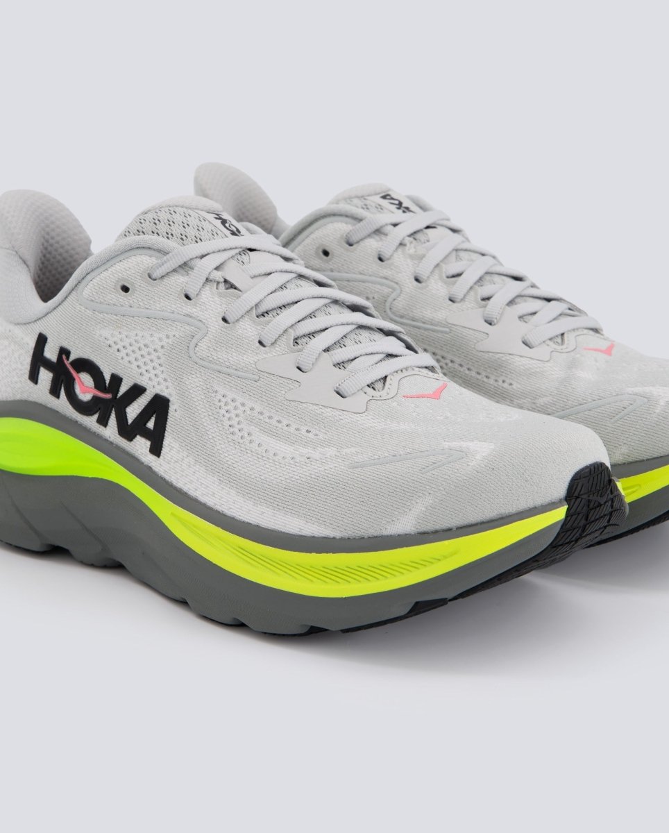 Hoka Clifton 10 Gris Y Amarillo Hombre 8467833 zapatillas
