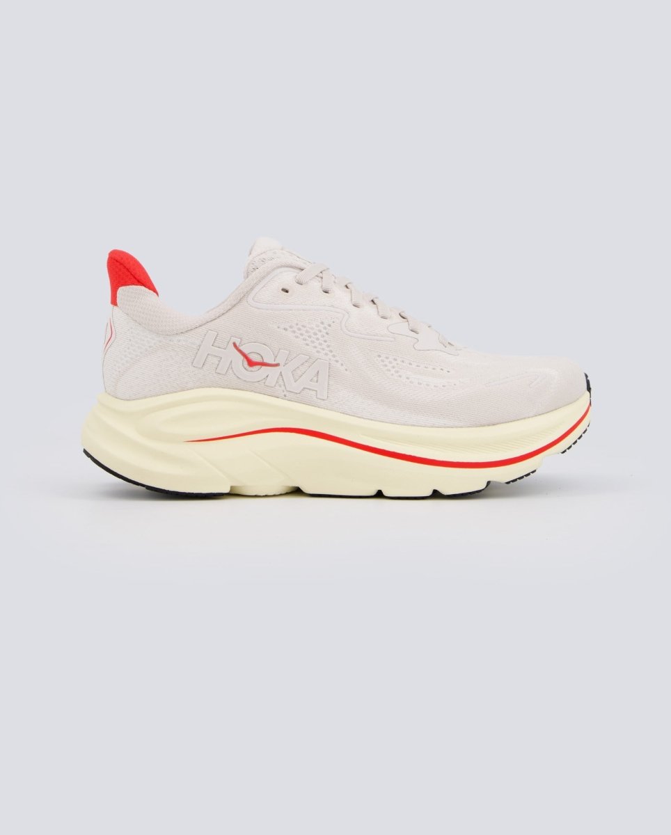 Hoka Clifton 10 Gris Y Rojo Mujer 7453321 zapatillas