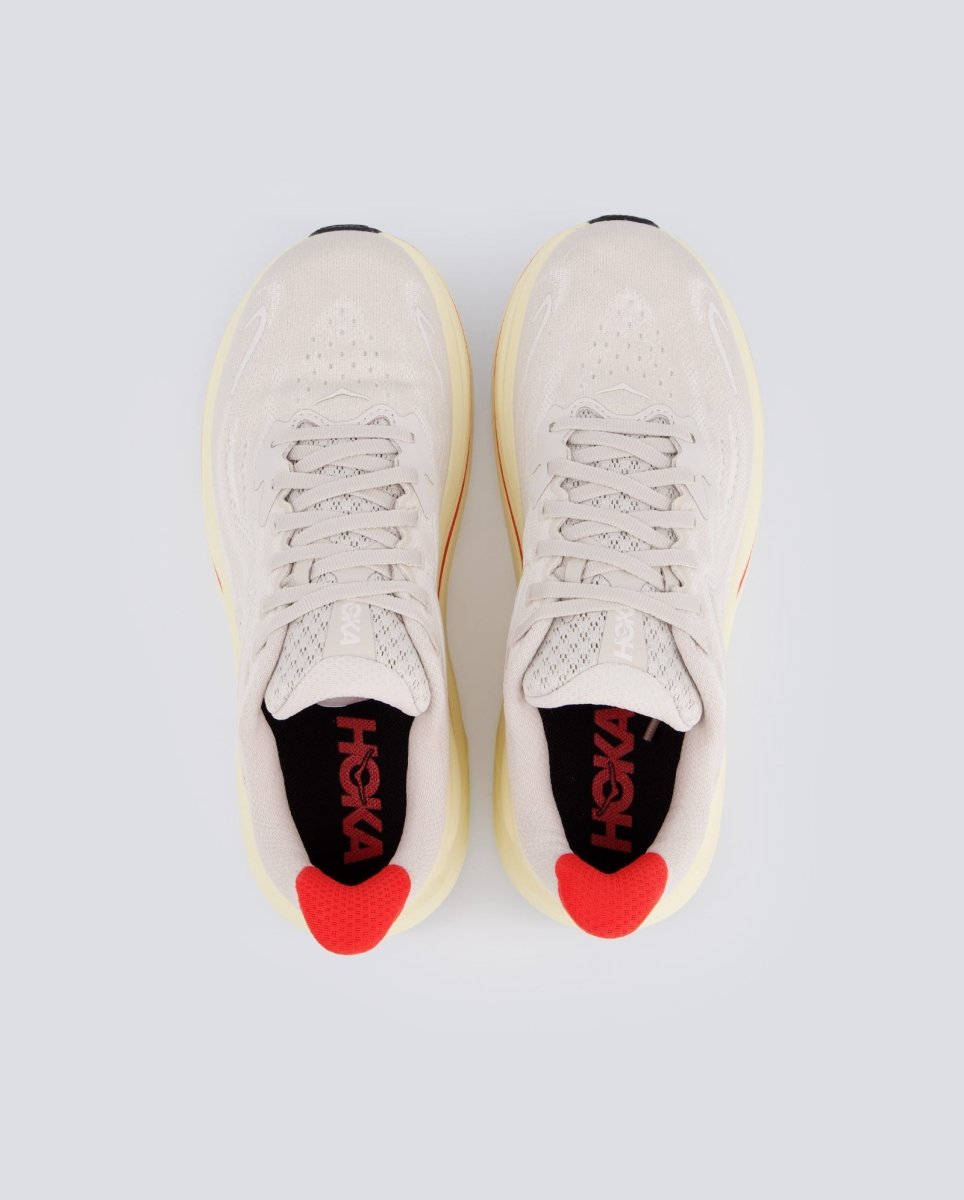 Hoka Clifton 10 Gris Y Rojo Mujer 7453321 zapatillas