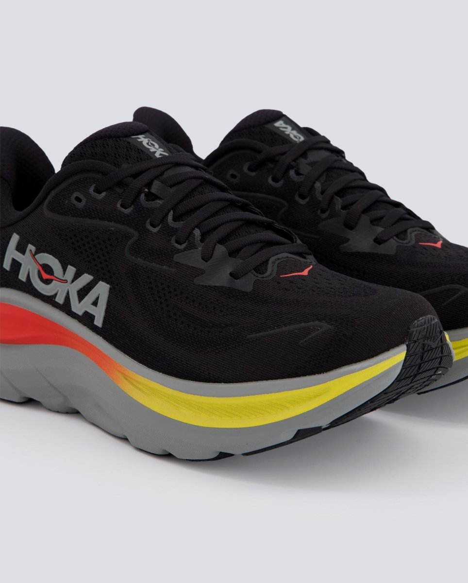 Hoka Clifton 10 Negro Y Amarillo Hombre 8497833 zapatillas