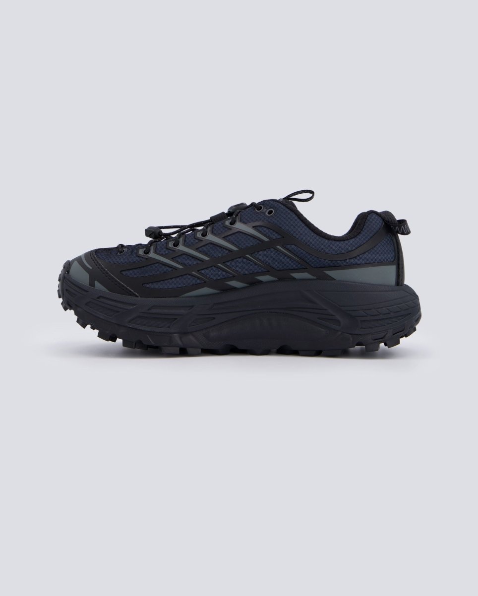 Hoka Mafate Three2 Wordmark Negro Hombre 1175490-BCK zapatillas