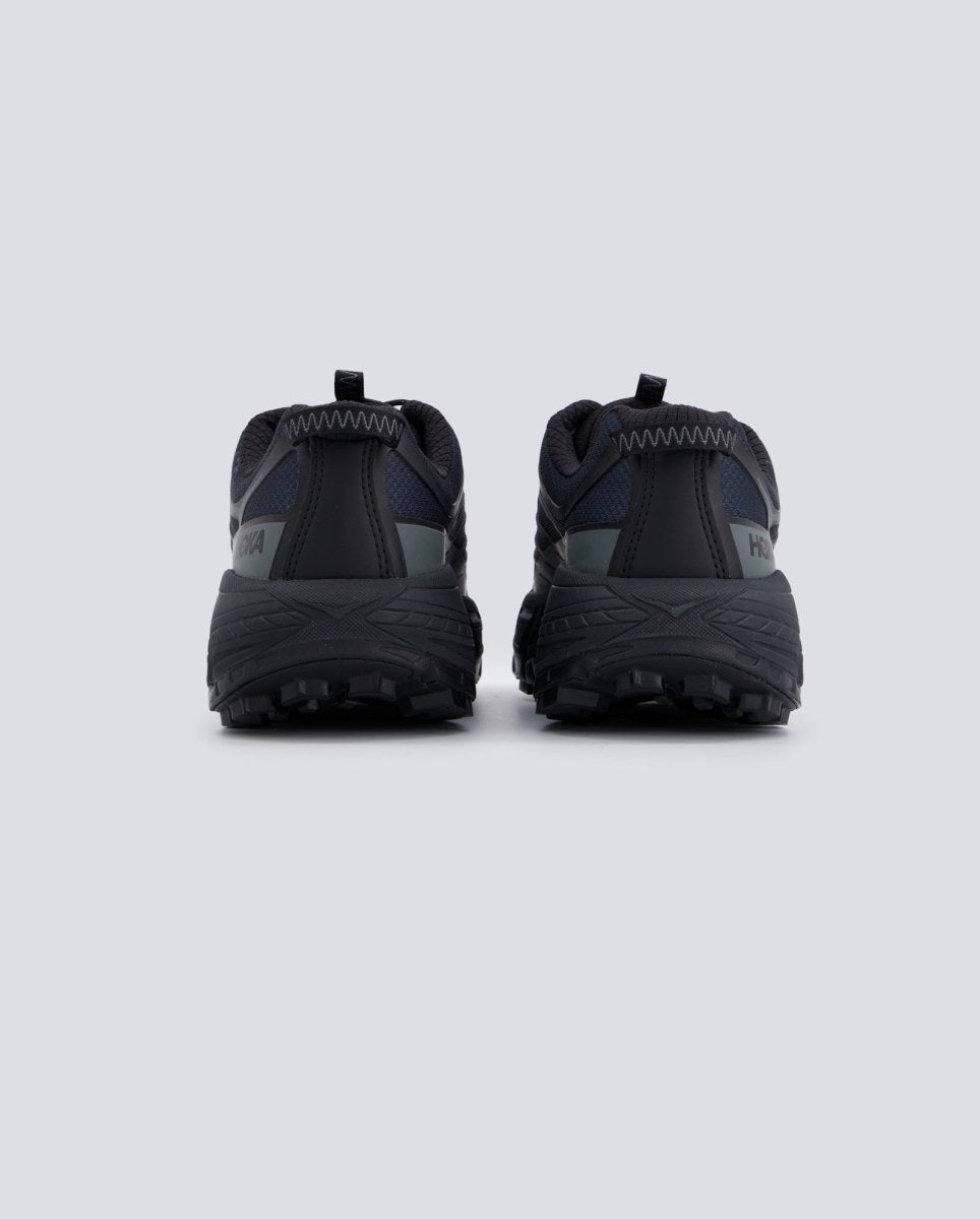 Hoka Mafate Three2 Wordmark Negro Hombre 1175490-BCK zapatillas