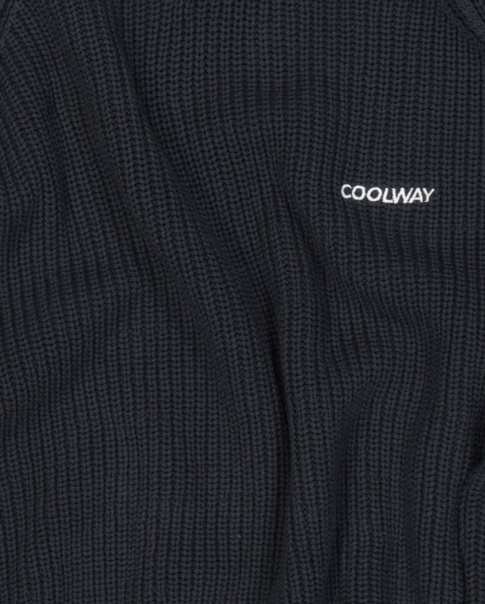 Jersey Coolway Black Knit Negro Unisex 9008763