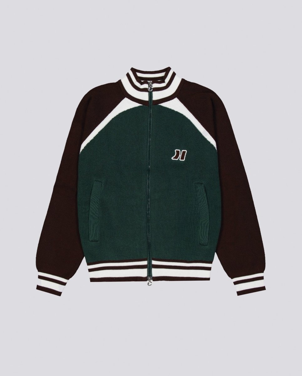 Jersey Coolway Brasil Green Knit Zipper Verde Unisex 9068764