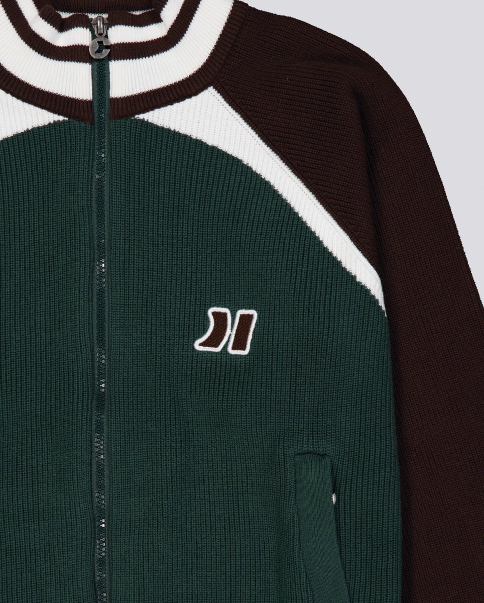 Jersey Coolway Brasil Green Knit Zipper Verde Unisex 9068764