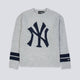 Jersey New Era MLB New York Yankees Gris Unisex