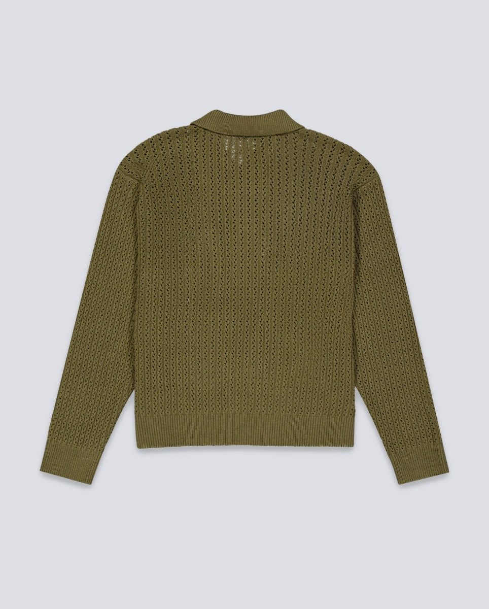 Jersey Polo Obey Duane Verde Hombre 151000112-TLF