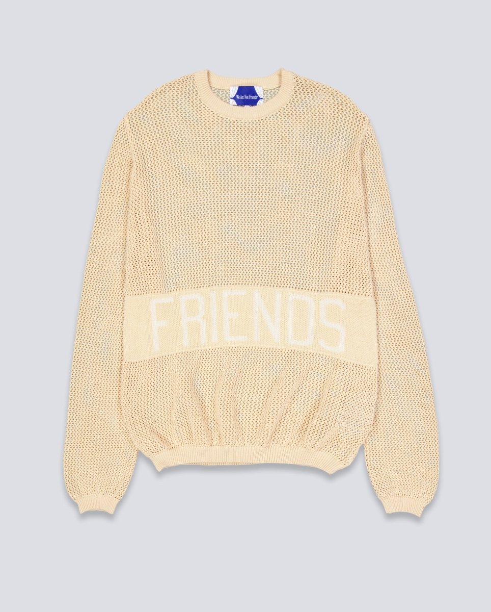 Jersey We Are Not Friends Friends Beige Hombre WANFSS26-12
