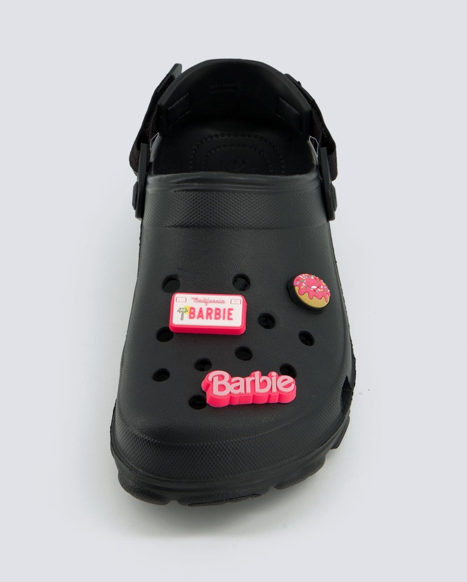 Jibbitz Crocs Barbie Retro Logo Rosa Unisex 10015775