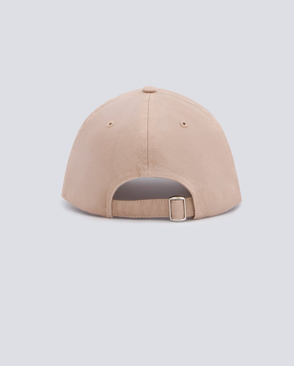 Gorra Polar Skate Co Sai Cap College Logo Ecru Beige Unisex