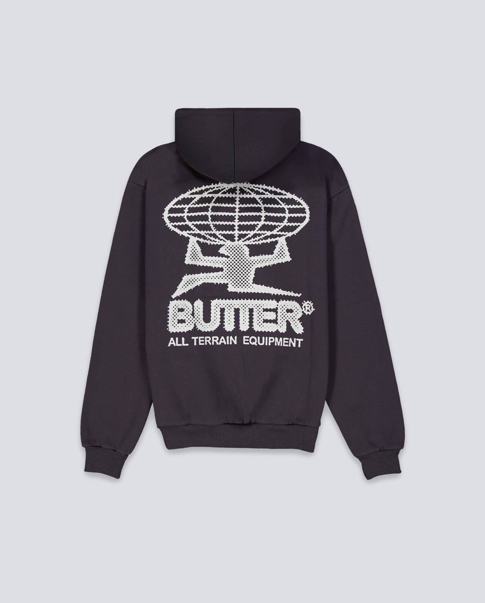 Sudadera Butter Goods Terrain Negra Unisex