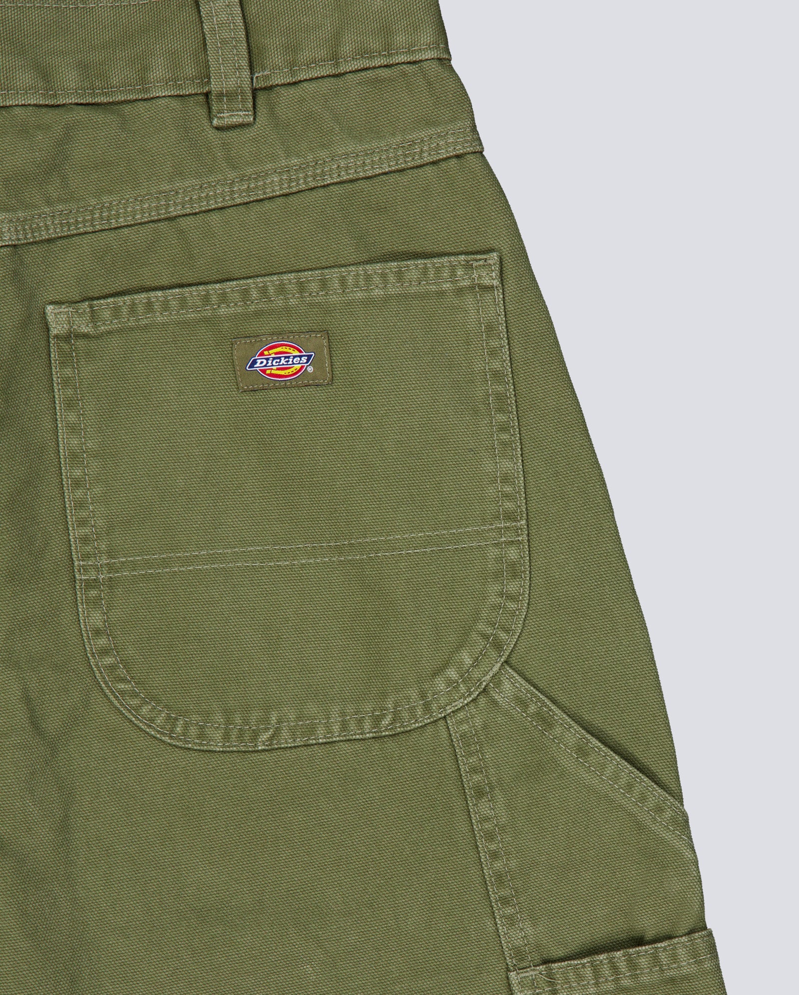 Pantalón Dickies Regular Canvas Carpenter Verde Hombre