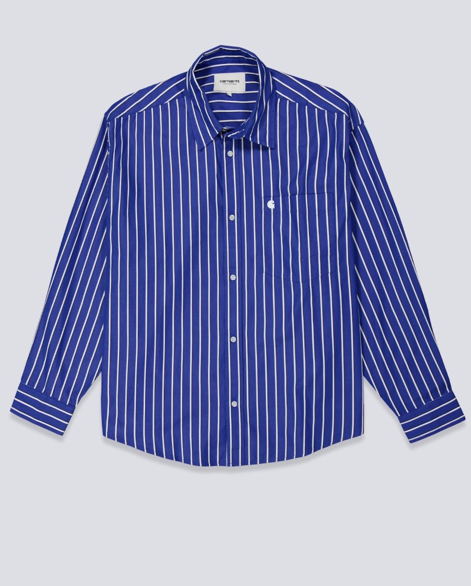 Camisa Carhartt WIP Gowan Azul Unisex