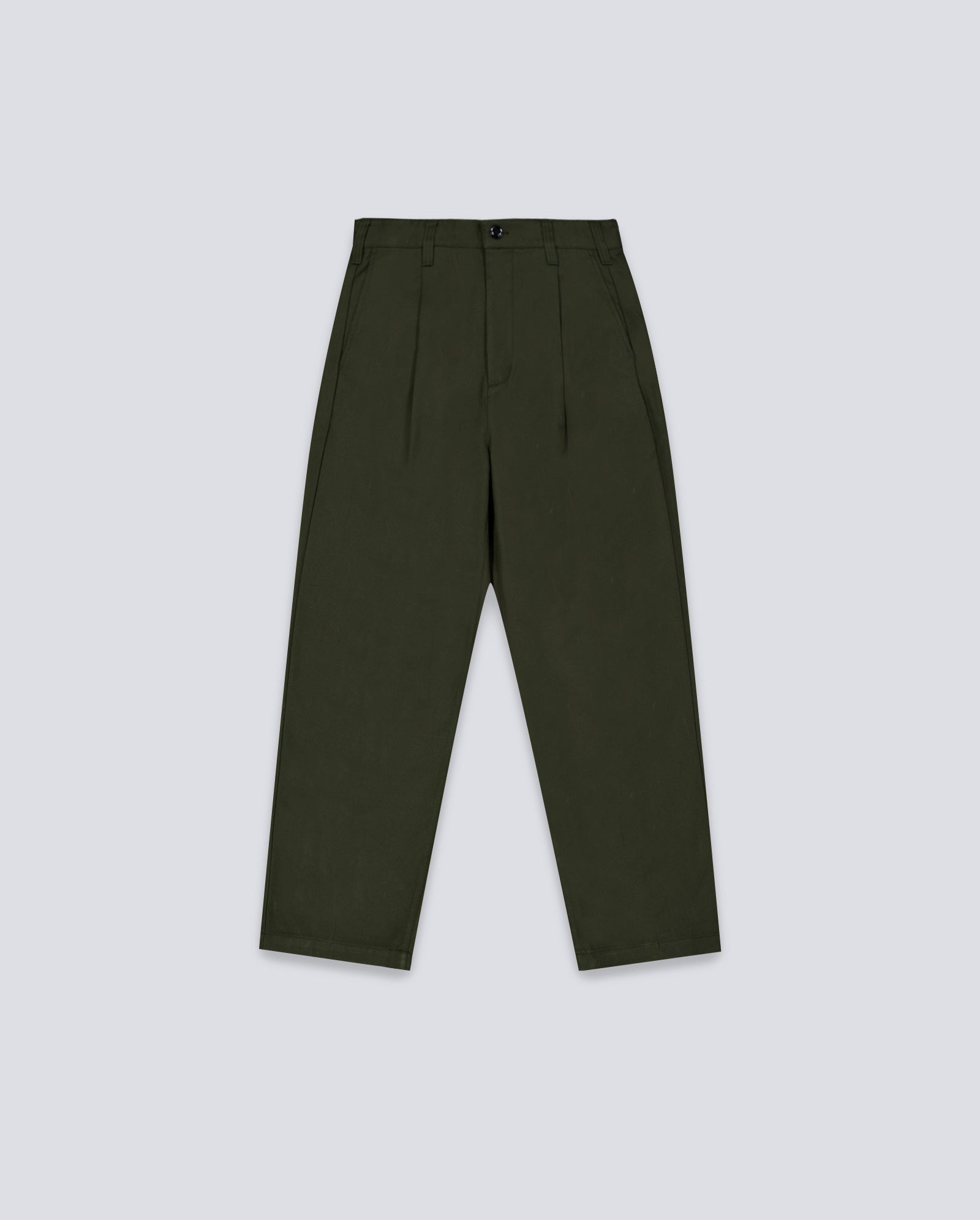 Pantalón Obey Armel Pleated Verde Hombre