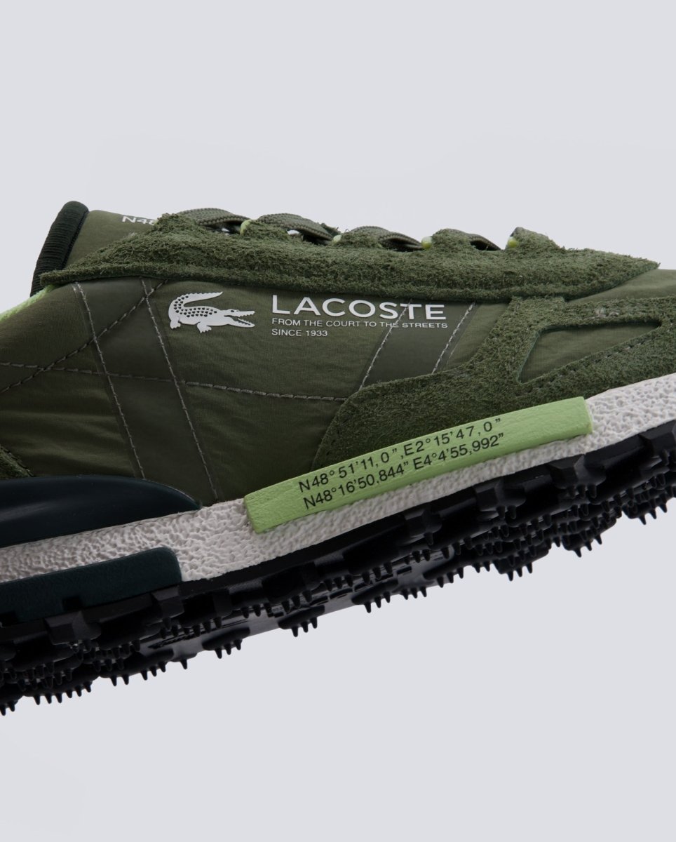 Lacoste Elite Active Caqui Blanco Hombre 51SMA0041-255