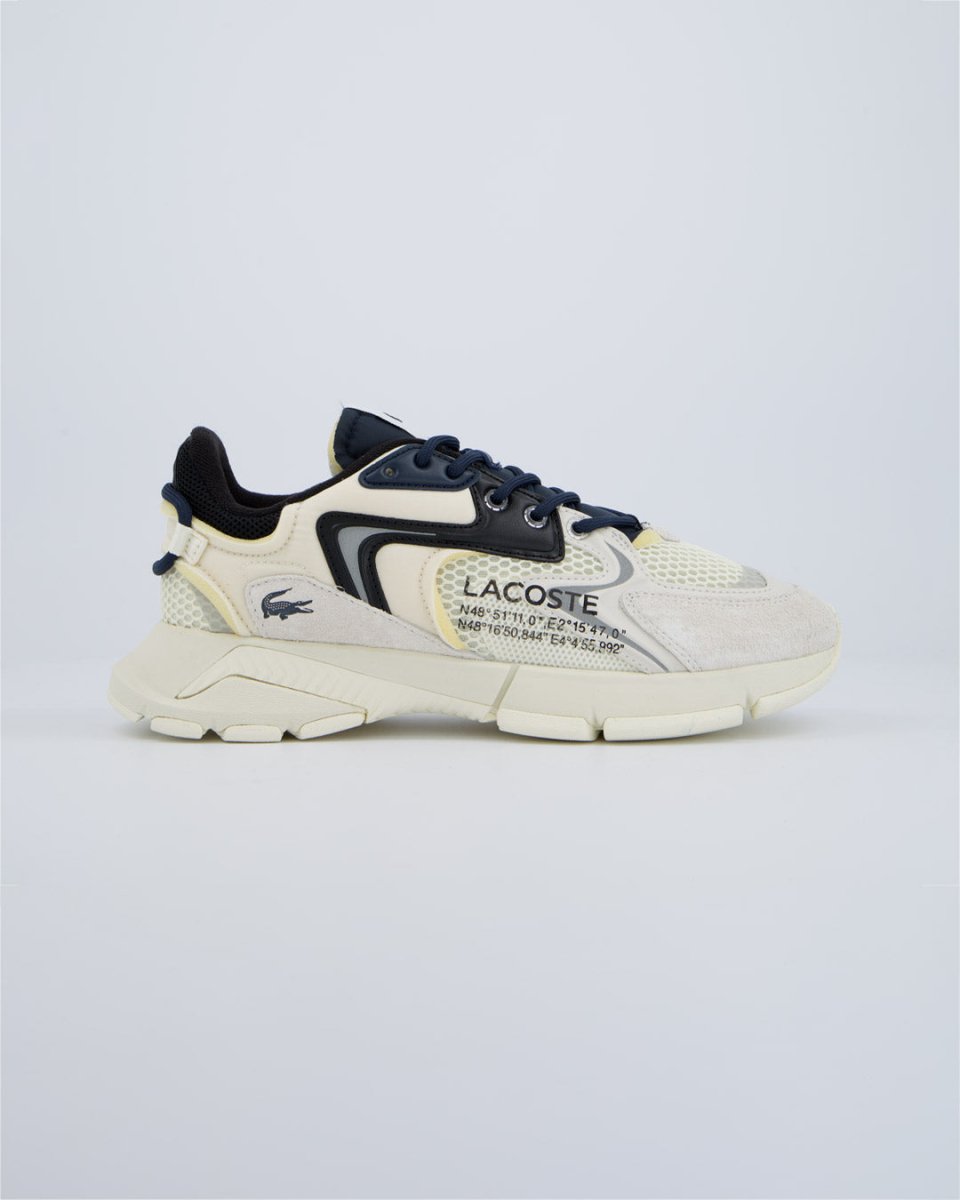Lacoste L003 Neo Beige Y Negro Hombre Zapatillas