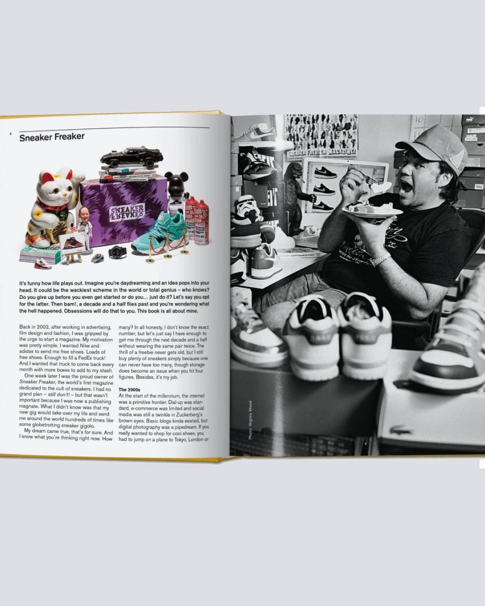 Libro Taschen Sneaker Freaker The Ultimate Sneaker 9783836572231 lifstyle