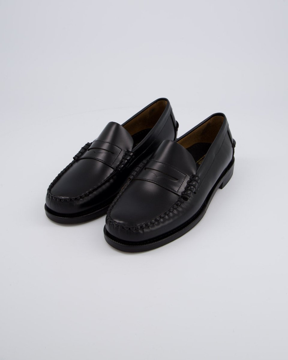 Mocasines Sebago Classic Dan Negro Hombre zapatos