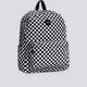 Mochila Vans M Old Skool Check Blanco Y Negro Unisex