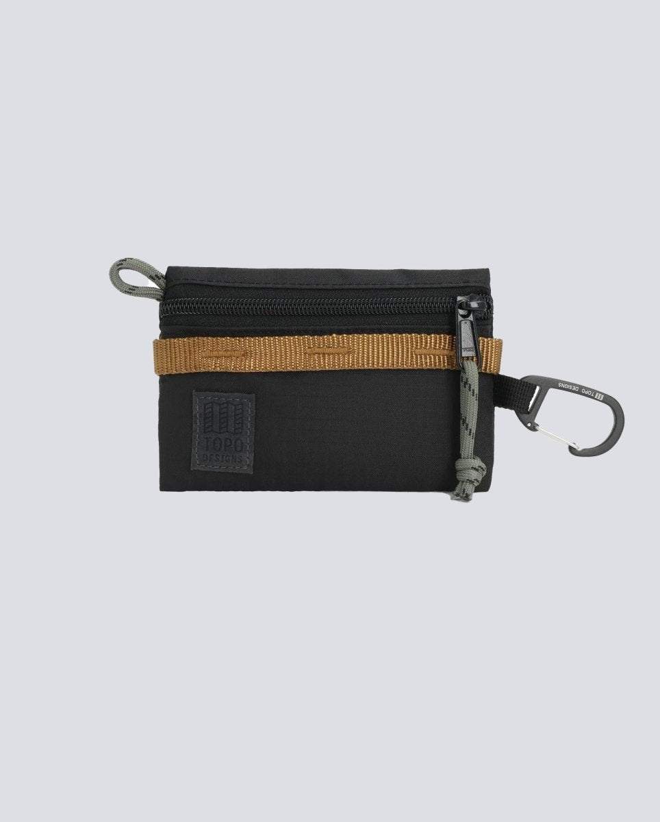 Monedero Topo Designs Micro Mountain Negro Y Marrón Unisex 932411-BLACK-NEUTRAL