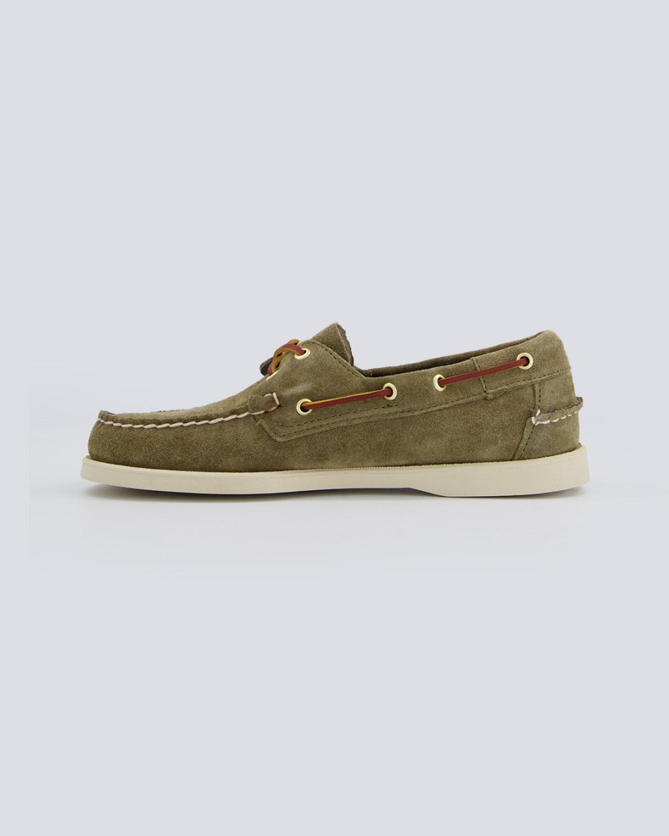 Naúticos Sebago Portland Artisan Verde Hombre zapatos