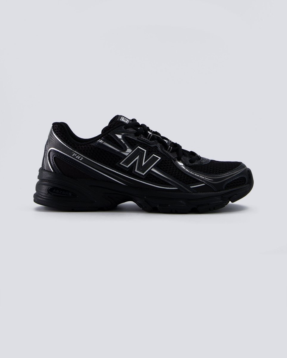 New Balance 740 Negro Y Plateado Hombre U740BM2 Zapatillas