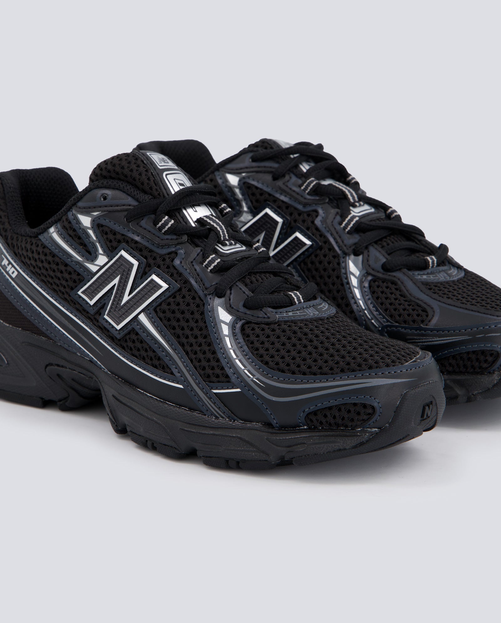 New Balance 740 Negro Y Plateado Mujer U740BM2 zapatillas