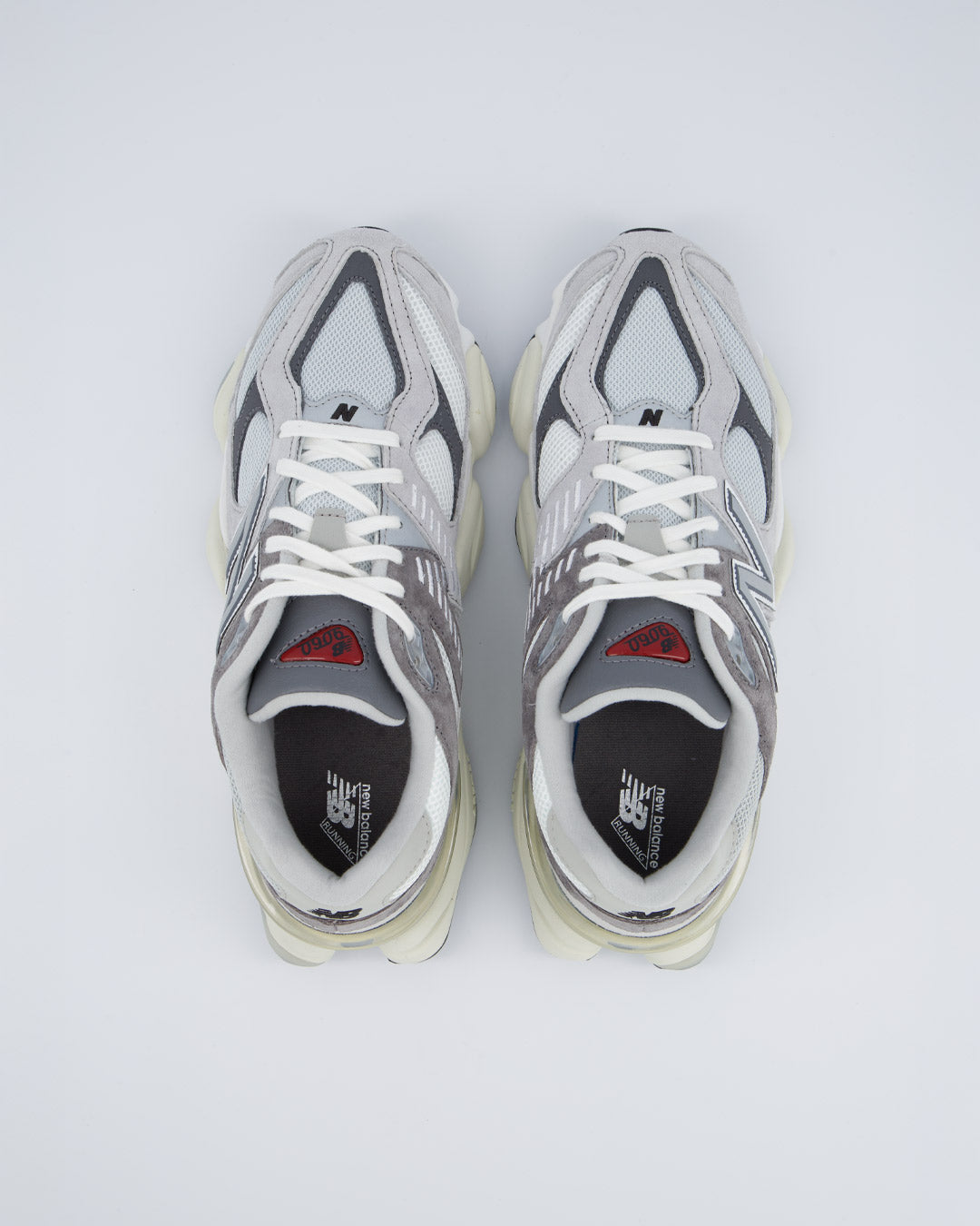 New Balance 9060 Gris Y Blanco Hombre Zapatillas