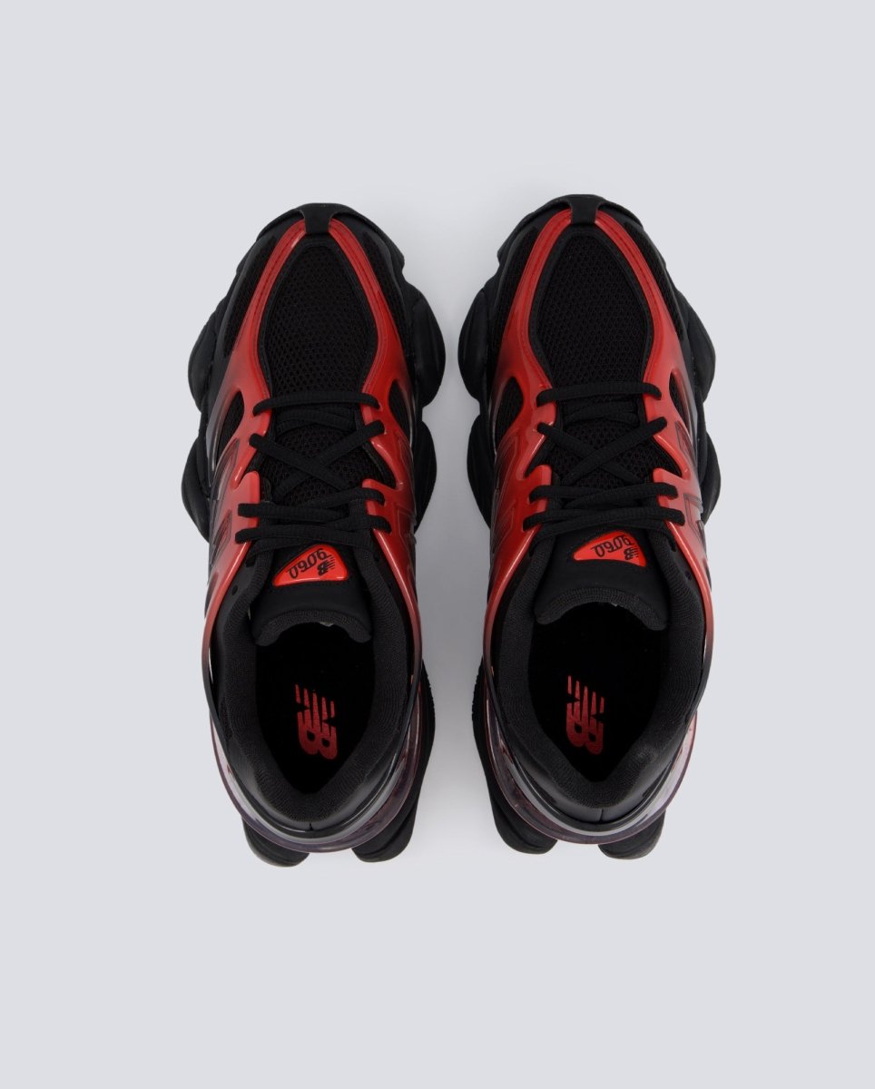 New Balance 9060 Negro Y Rojo Hombre