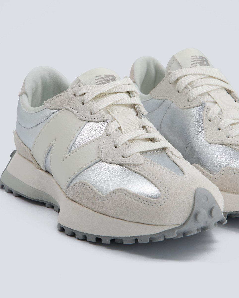 New Balance WS327 Blanco y Plata Mujer 7483267 Zapatillas