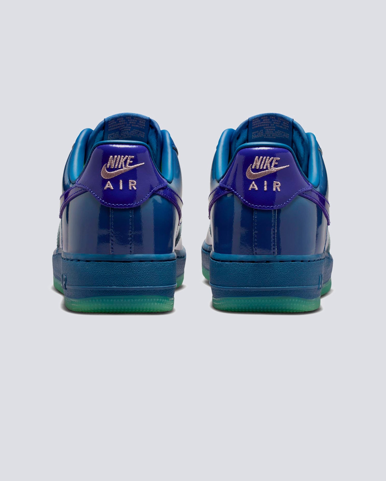 Nike Air Force 1 Low Patent Leather azul hombre IO4489-400