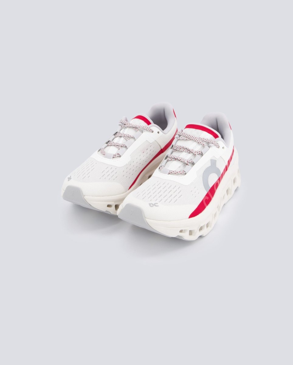 On Cloudmonster Beige Y Rosa Mujer 3WD10104038 zapatillas