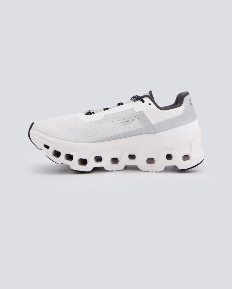 On Cloudmonster Blanco Y Gris Mujer 6.198.433 zapatillas