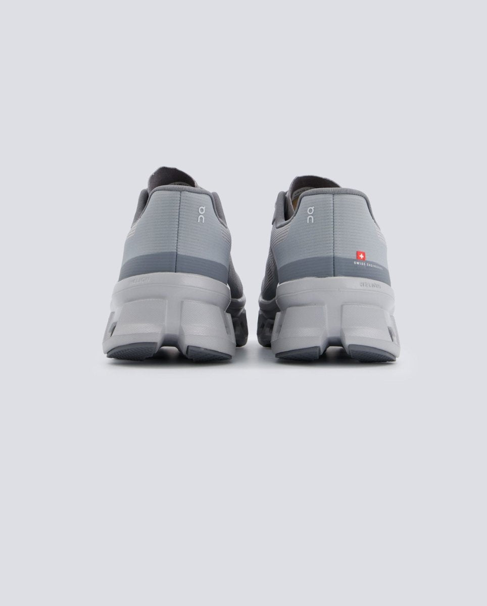 On Cloudmonster Void Gris Hombre 3MF10671014 zapatillas