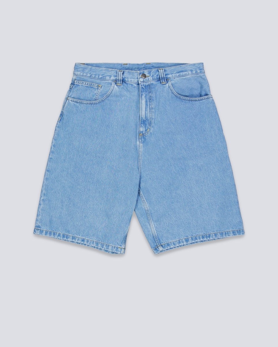 Pantalón Corto Carhartt WIP Brandon Azul Claro Hombre I031921-0112