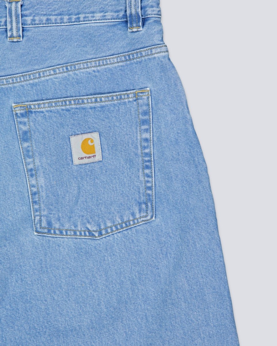 Pantalón Corto Carhartt WIP Brandon Azul Claro Hombre I031921-0112