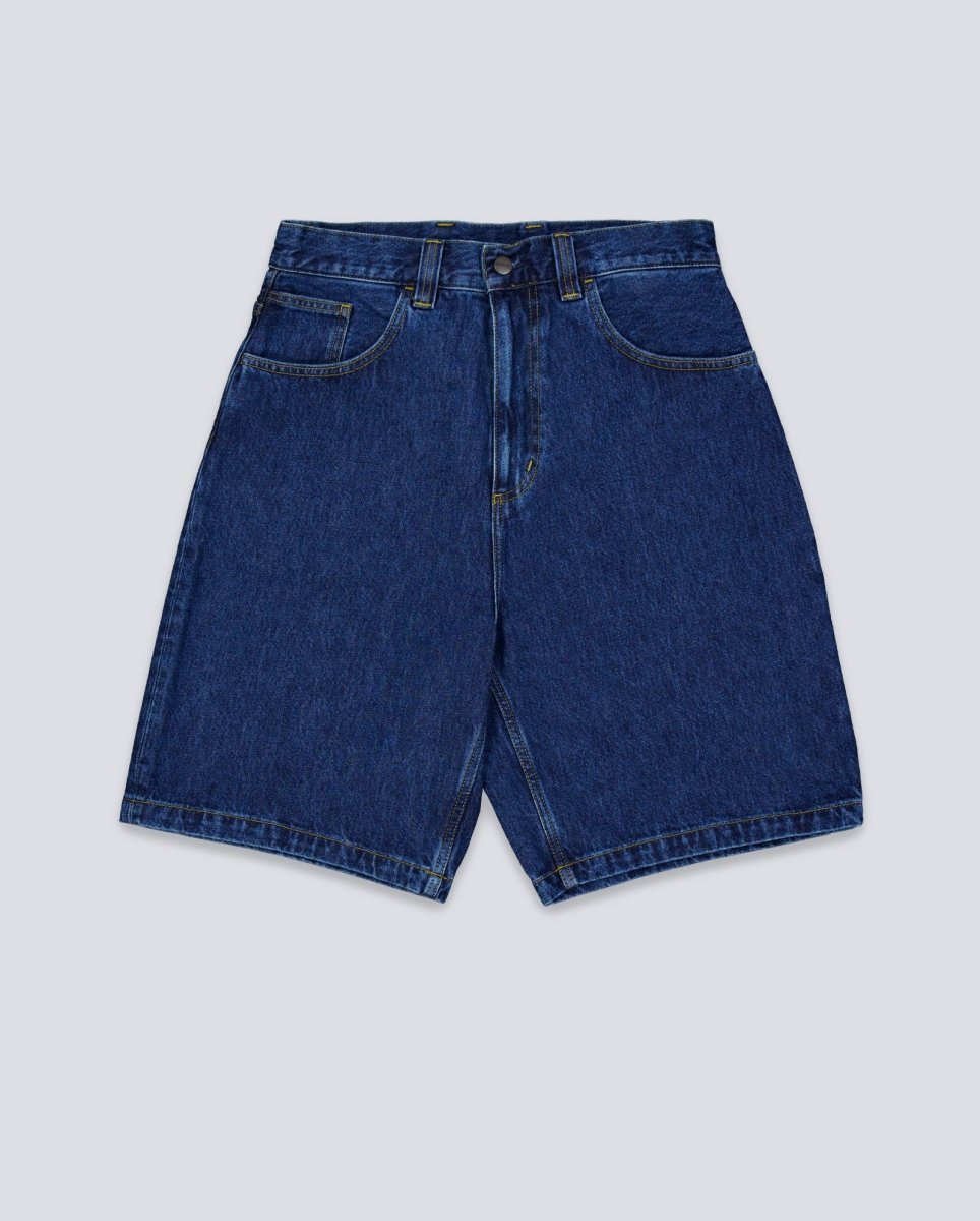 Pantalón Corto Carhartt WIP Brandon Azul Oscuro Hombre I031921-0106