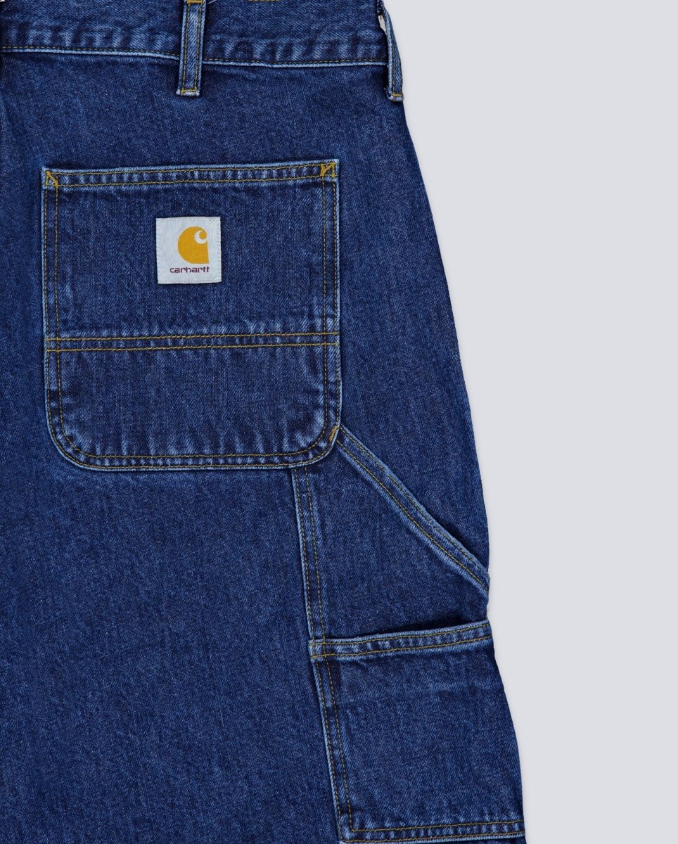 Pantalón Corto Carhartt WIP Double Knee Azul Oscuro Hombre I034867-0106