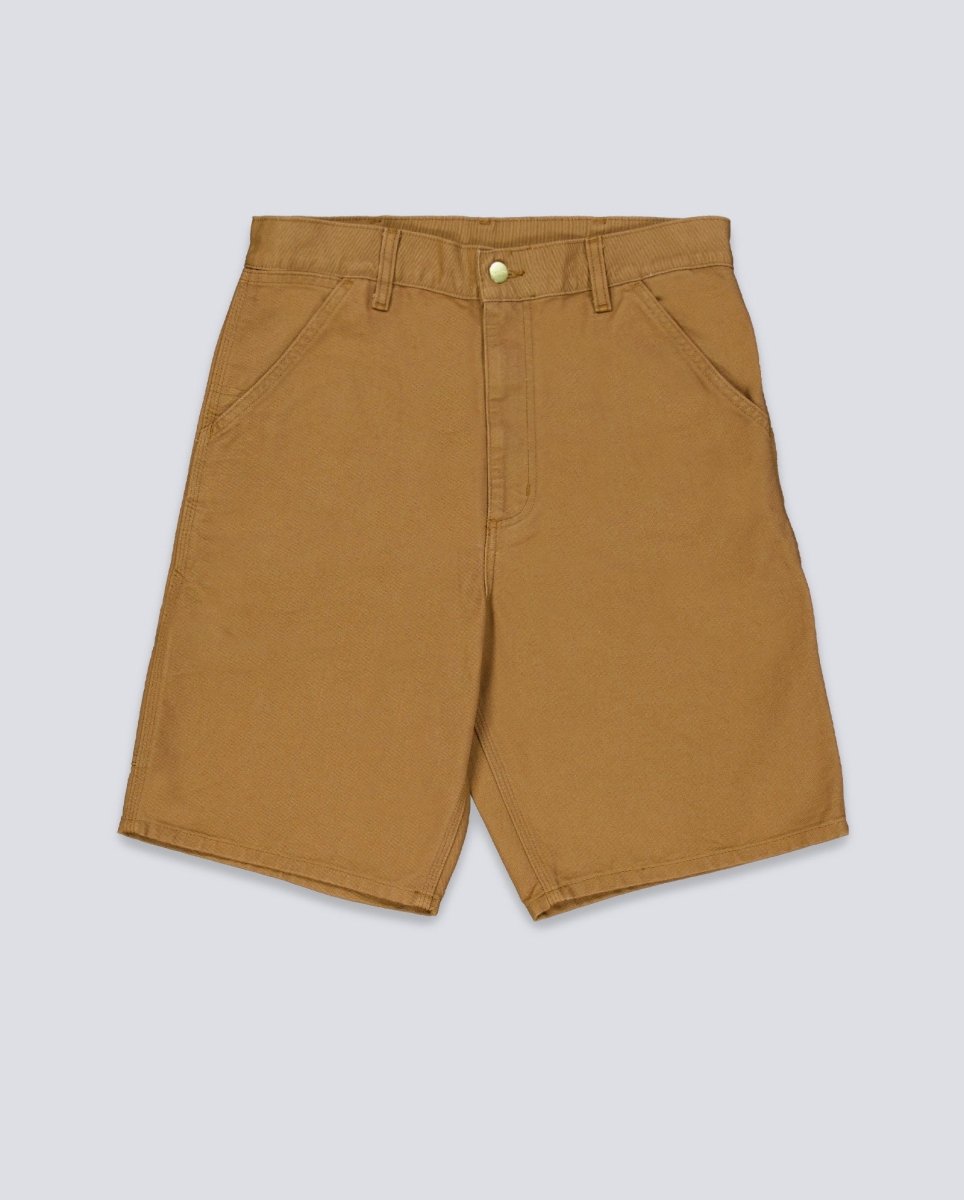 Pantalón Corto Carhartt WIP Single Knee Hamilton Marrón Hombre I027942-HZ02