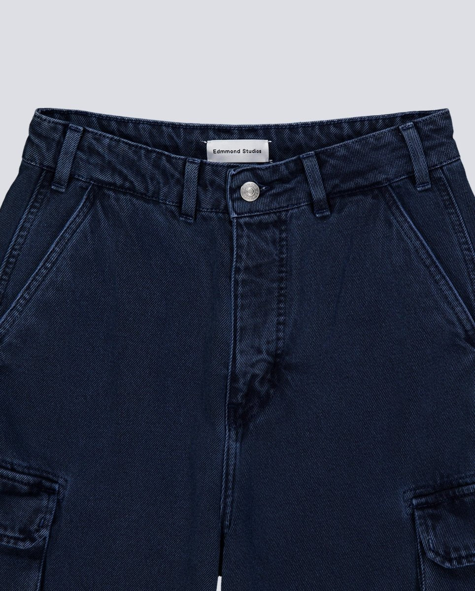 Pantalón Corto Edmmond Studios Cargo Short Azul Hombre