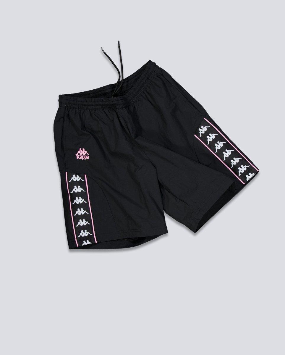 Pantalón Corto Kappa 222 Banda Sadie Negro Mujer 322B8GW-BD1