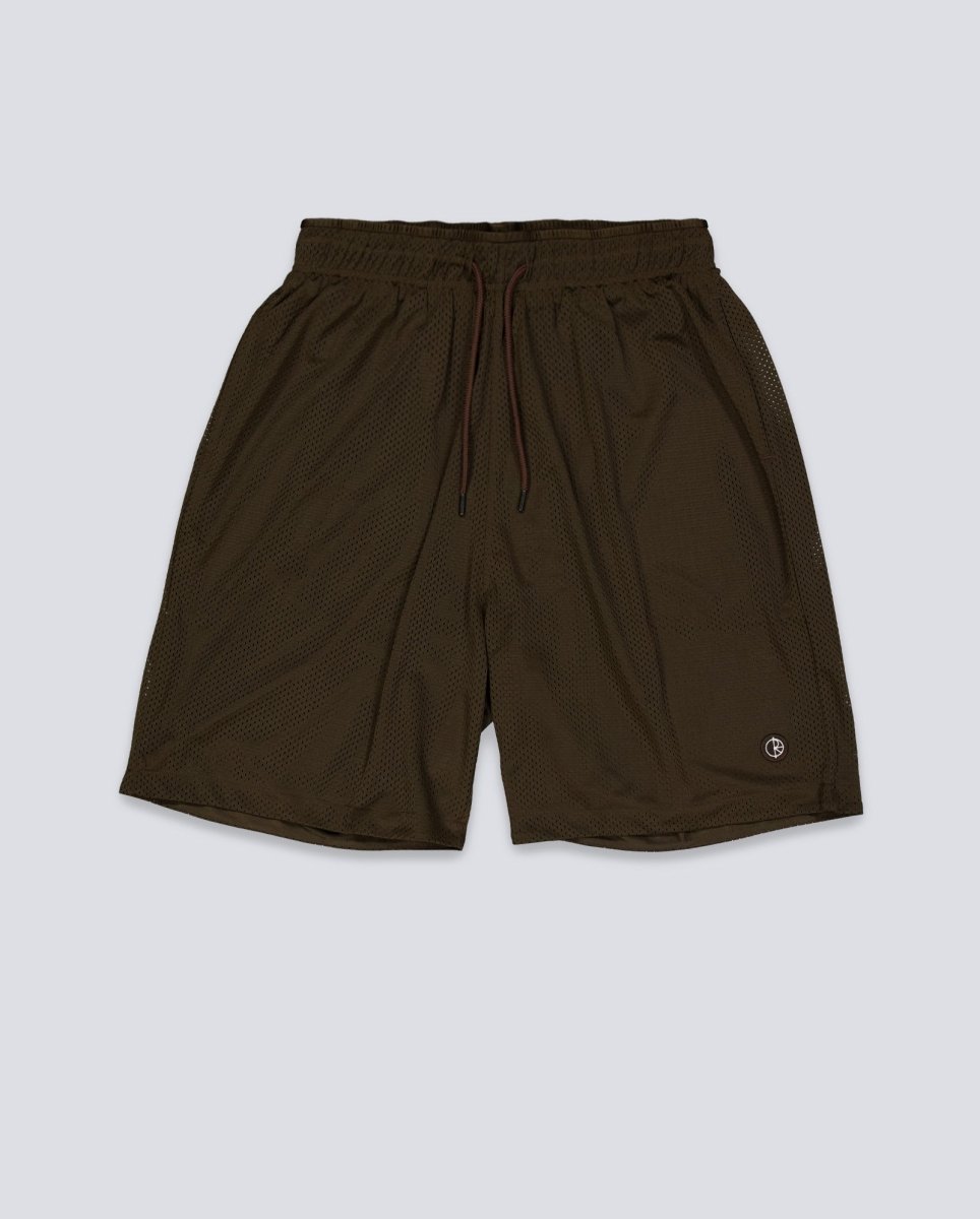 Pantalón Corto Polar Skate Co Ray Marrón Hombre POLARSS25-27