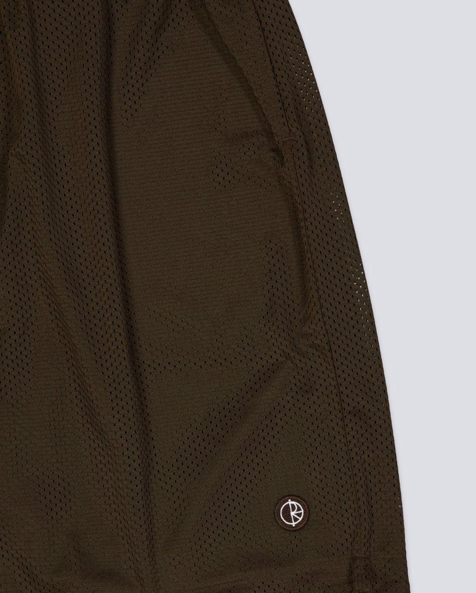 Pantalón Corto Polar Skate Co Ray Marrón Hombre POLARSS25-27