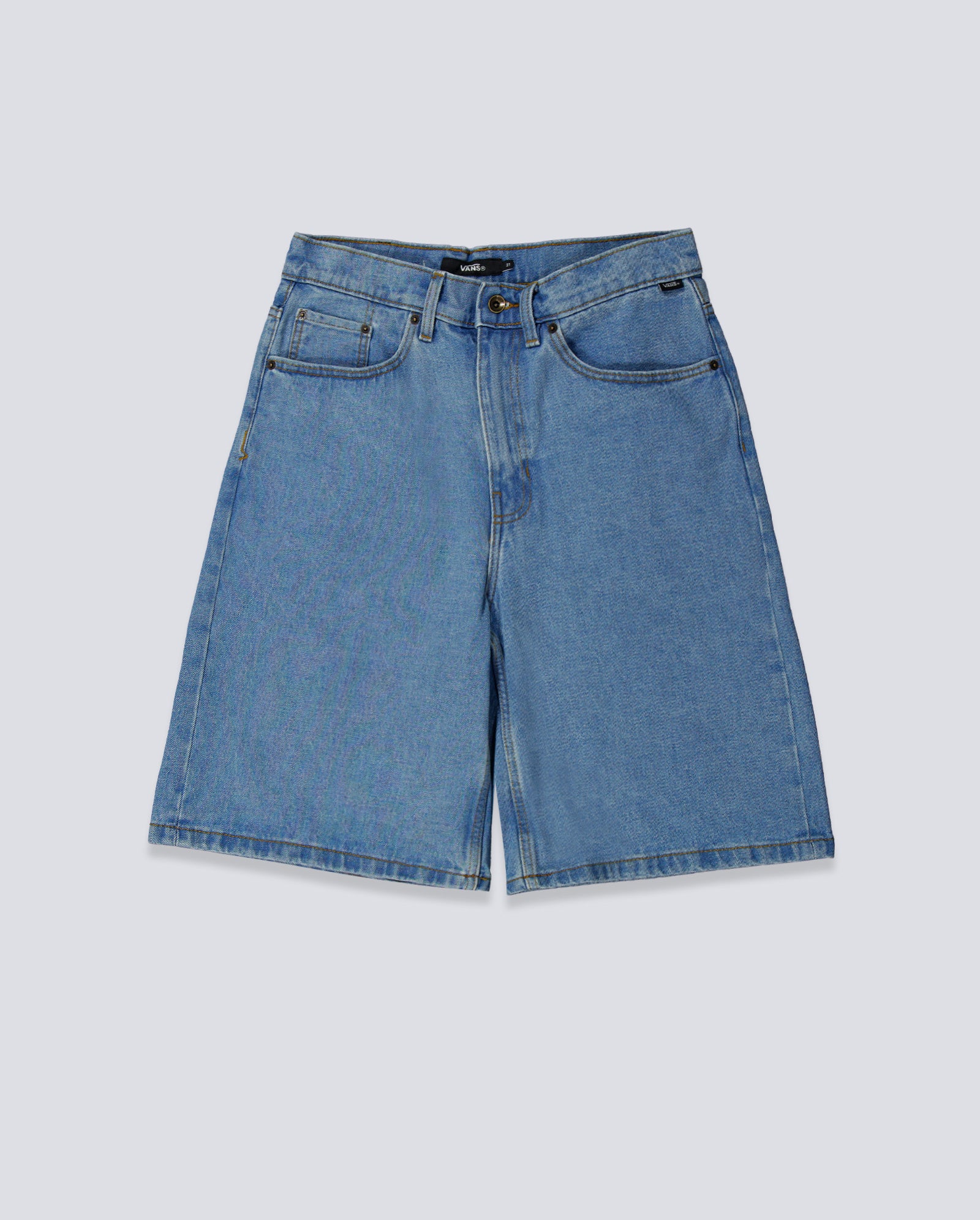 Pantalón Corto Vans Check-5 Baggy Denim Azul Unisex VN000C9VCDX1