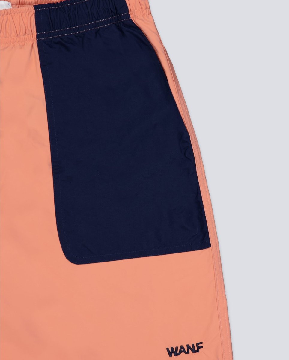 Pantalón Corto We Are Not Friends Mainichi Naranja Hombre WANFSS25-47