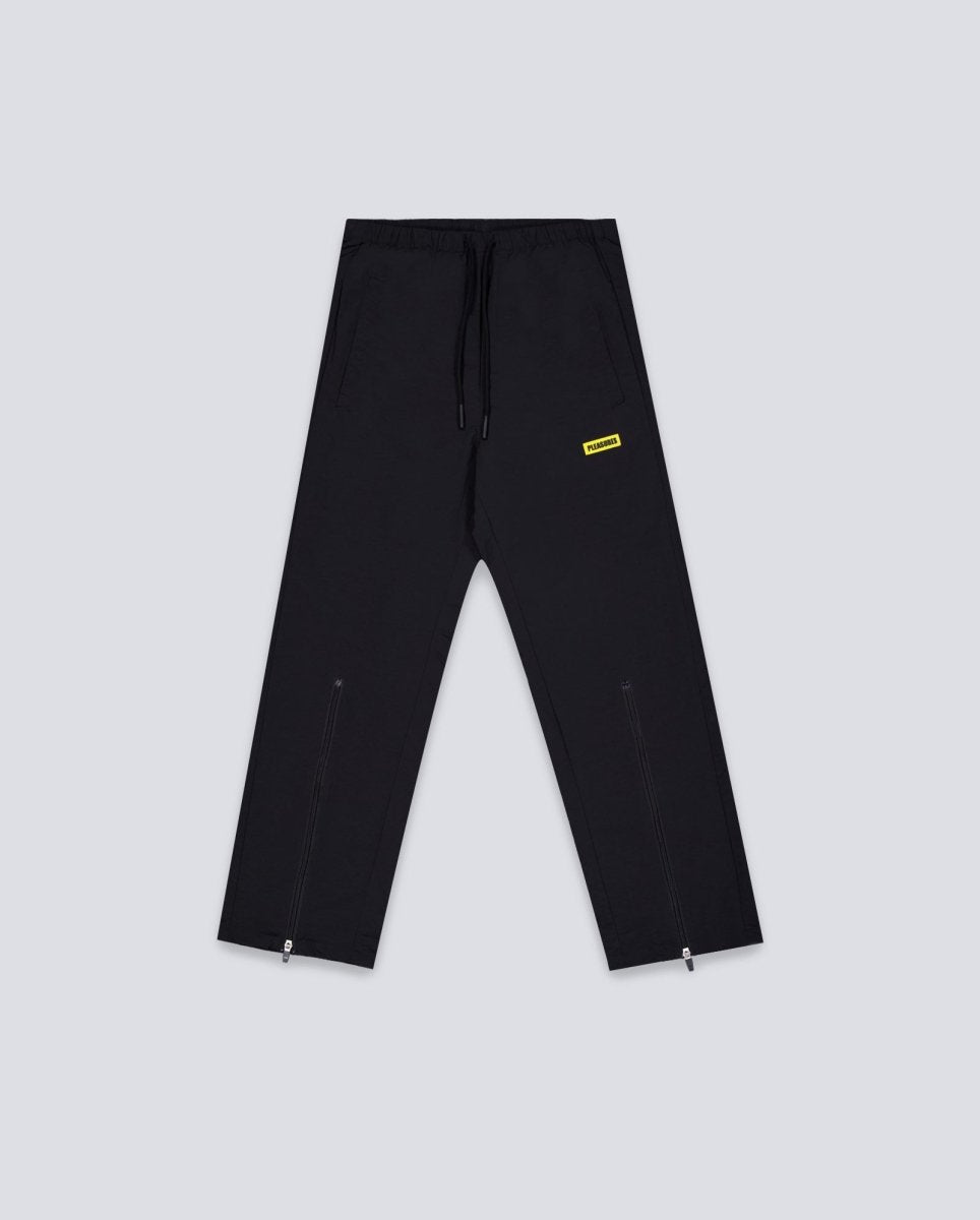 Pantalón Pleasures Gaze Track Negro Hombre P25SP036-BLACK
